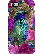 Hummingbird rose cus1 for hummingbird lover Phone Case i-phone-8-case