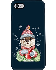 Otter warm winter christmas gift for otter lover Phone Case tile