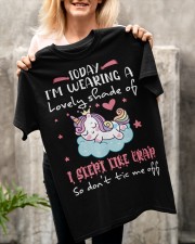Unicorn dont tic me off gift for you Classic T-Shirt apparel-classic-tshirt-lifestyle-front-117