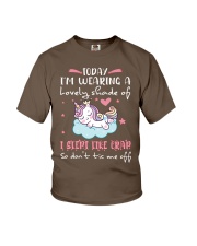 Unicorn dont tic me off gift for you Youth T-Shirt tile