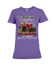 Farmer Real grandpas Gift for you Premium Fit Ladies Tee tile