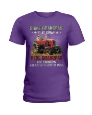 Farmer Real grandpas Gift for you Ladies T-Shirt tile