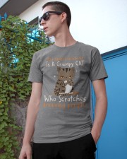 Cat annoying people cat lovers cat moms Classic T-Shirt apparel-classic-tshirt-lifestyle-17