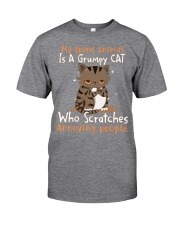 Cat annoying people cat lovers cat moms Classic T-Shirt front