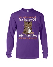 Cat annoying people cat lovers cat moms Long Sleeve Tee tile