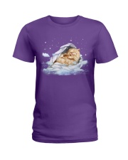 Cat Angel In Heaven Gift For Cat Lover Ladies T-Shirt tile
