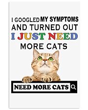 Cat need more gift for cat mom cat lover Vertical Poster tile