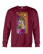 Owl magical gift for bird lover Crewneck Sweatshirt tile