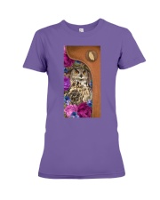 Owl magical gift for bird lover Premium Fit Ladies Tee tile