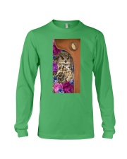 Owl magical gift for bird lover Long Sleeve Tee tile