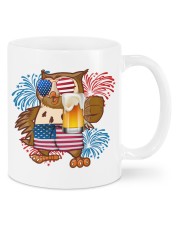 Owl america cheer owl lovers Mugs tile