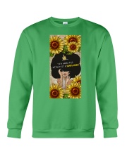 Sunflower in a world full of roses gift for you Crewneck Sweatshirt tile