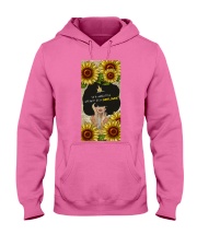 Sunflower in a world full of roses gift for you Hooded Sweatshirt tile