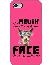 Llama if my mouth llama lovers Phone Case tile