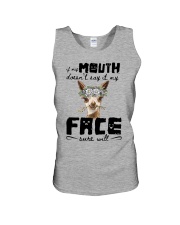 Llama if my mouth llama lovers Unisex Tank tile