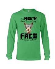 Llama if my mouth llama lovers Long Sleeve Tee tile