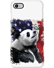 Panda butterfly on nose panda lovers Phone Case tile