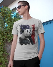 Panda butterfly on nose panda lovers Classic T-Shirt apparel-classic-tshirt-lifestyle-17