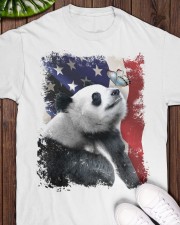 Panda butterfly on nose panda lovers Classic T-Shirt apparel-classic-tshirt-lifestyle-front-160
