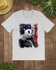Panda butterfly on nose panda lovers Classic T-Shirt lifestyle-mens-crewneck-front-18