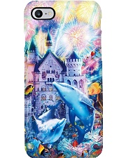 Dolphin Wonderful firework Gift for you Phone Case i-phone-8-case