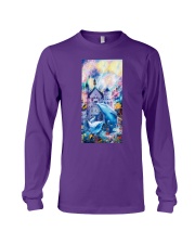 Dolphin Wonderful firework Gift for you Long Sleeve Tee tile