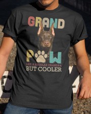 Doberman grand paw Doberman lovers dog moms Classic T-Shirt apparel-classic-tshirt-lifestyle-28