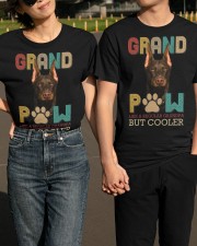 Doberman grand paw Doberman lovers dog moms Classic T-Shirt apparel-classic-tshirt-lifestyle-front-146