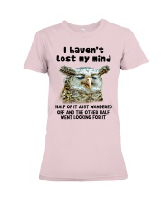 Owl looking for it 251 Premium Fit Ladies Tee tile