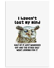 Owl looking for it 251 Vertical Poster tile