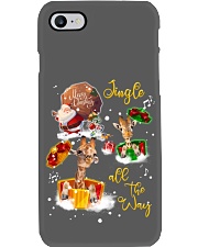Giraffe gift xmas drop gift for giraffe lovers Phone Case tile
