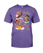Giraffe gift xmas drop gift for giraffe lovers Premium Fit Mens Tee tile