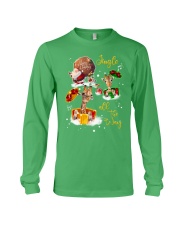Giraffe gift xmas drop gift for giraffe lovers Long Sleeve Tee tile