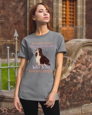 English Springer Spaniel annoying people dog moms Classic T-Shirt apparel-classic-tshirt-lifestyle-06