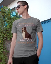 English Springer Spaniel annoying people dog moms Classic T-Shirt apparel-classic-tshirt-lifestyle-17