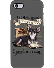 Chihuahua Coffee is good Gift for you Phone Case tile