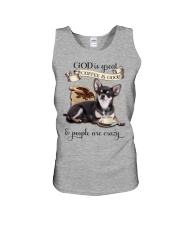 Chihuahua Coffee is good Gift for you Unisex Tank tile