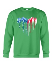 Octopus freedom colors octopus lovers Crewneck Sweatshirt tile