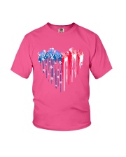 Octopus freedom colors octopus lovers Youth T-Shirt tile