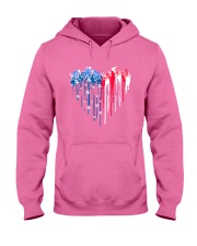 Octopus freedom colors octopus lovers Hooded Sweatshirt tile
