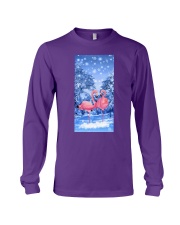ln flamingo winter sky phone case Long Sleeve Tee tile