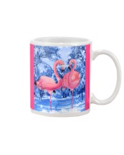 ln flamingo winter sky phone case Mug tile