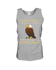 Eagle annoying people eagle lovers Unisex Tank tile