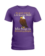 Eagle annoying people eagle lovers Ladies T-Shirt tile