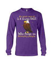 Eagle annoying people eagle lovers Long Sleeve Tee tile