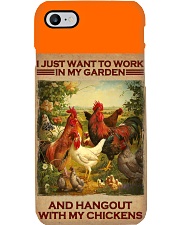 Chickens my garden chicken lovers Phone Case tile