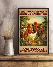 Chickens my garden chicken lovers 11x17 Poster lifestyle-poster-3