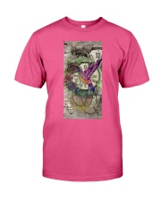 Hummingbird Vintage clock Gift for you Premium Fit Mens Tee tile