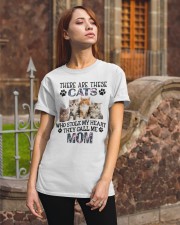 Cat they call me mom cat lovers cat moms Classic T-Shirt apparel-classic-tshirt-lifestyle-06