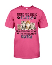 Cat they call me mom cat lovers cat moms Premium Fit Mens Tee tile